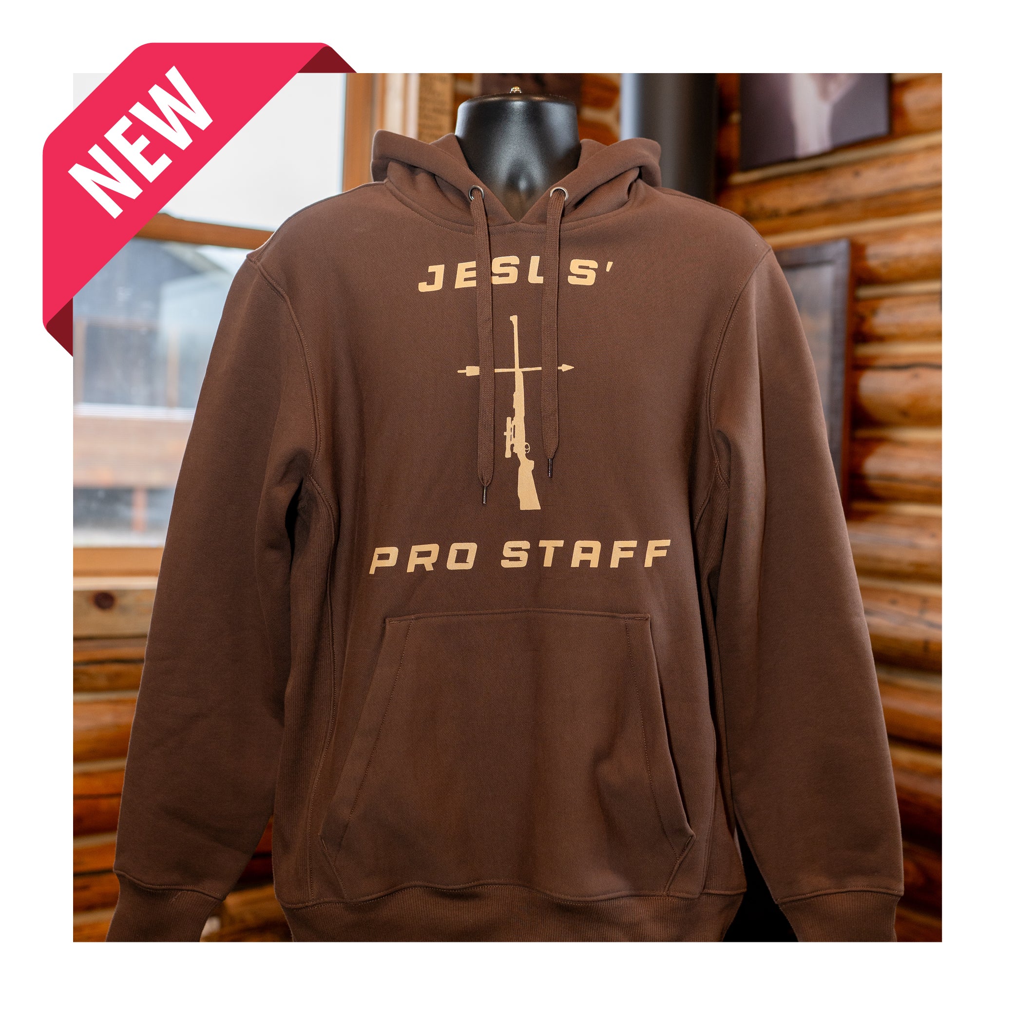 Jesus’ Pro Staff Premium Hoodie - Brown image 0