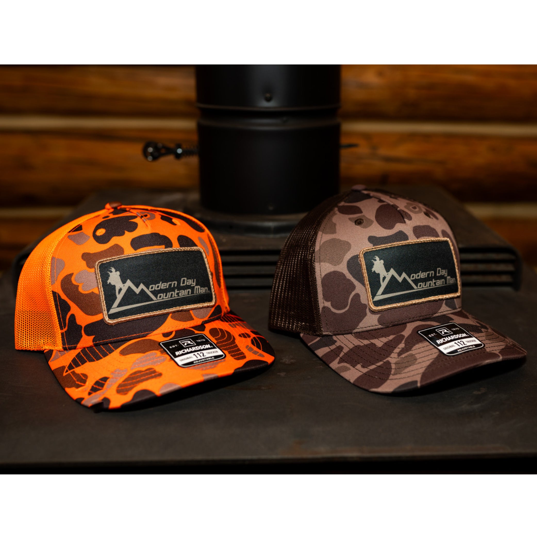 Modern Day Mountain Man Richardson® Classic Camo Trucker Hat image 1